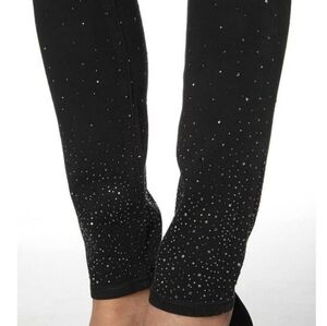 LAMIRA Black Skinny Jeans with Rhinestones size 30